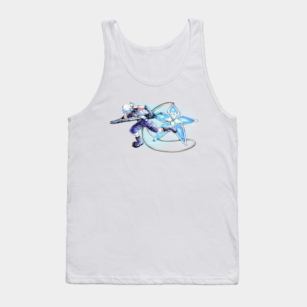 Riku Wayfinder (Kingdom Hearts) (No BG) Tank Top by Arcanekeyblade5